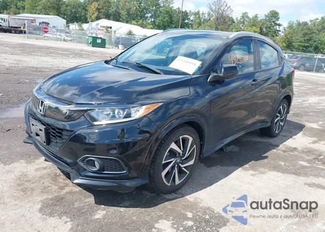 2019 Honda Hr-V Sport z USA, uszkodzony, nr VIN 3CZRU6H14KG707378